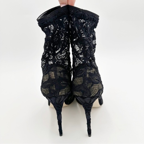 Dolce & Gabbana Lace Ankle Stretch Booties - Picture 8 of 15